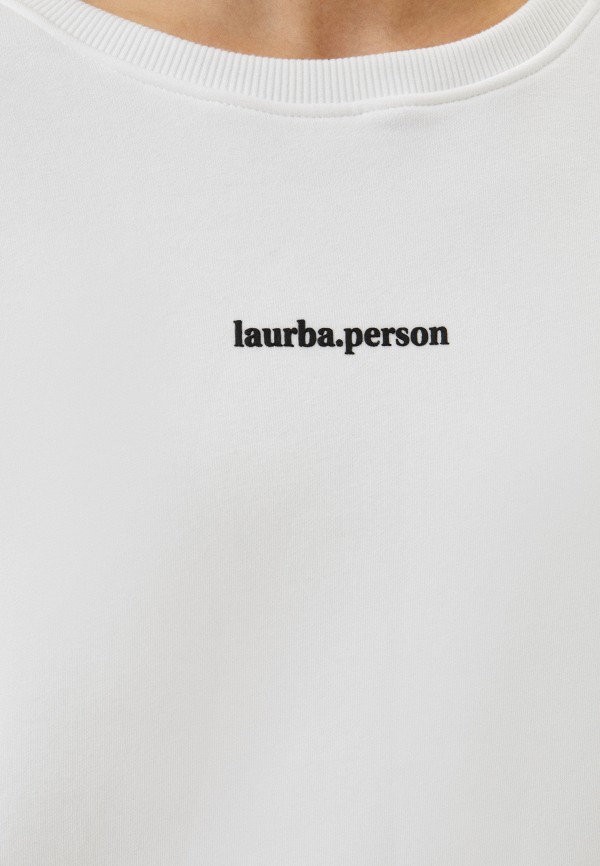 Свитшот La Urba Person цвет белый  Фото 4