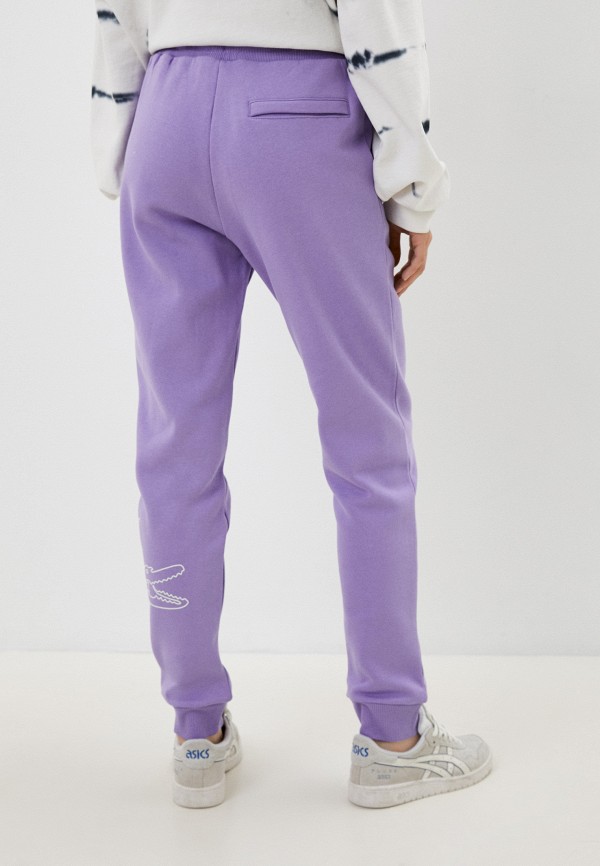 Брюки спортивные Lacoste цвет фиолетовый  Фото 3