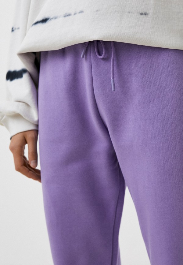 Брюки спортивные Lacoste цвет фиолетовый  Фото 4