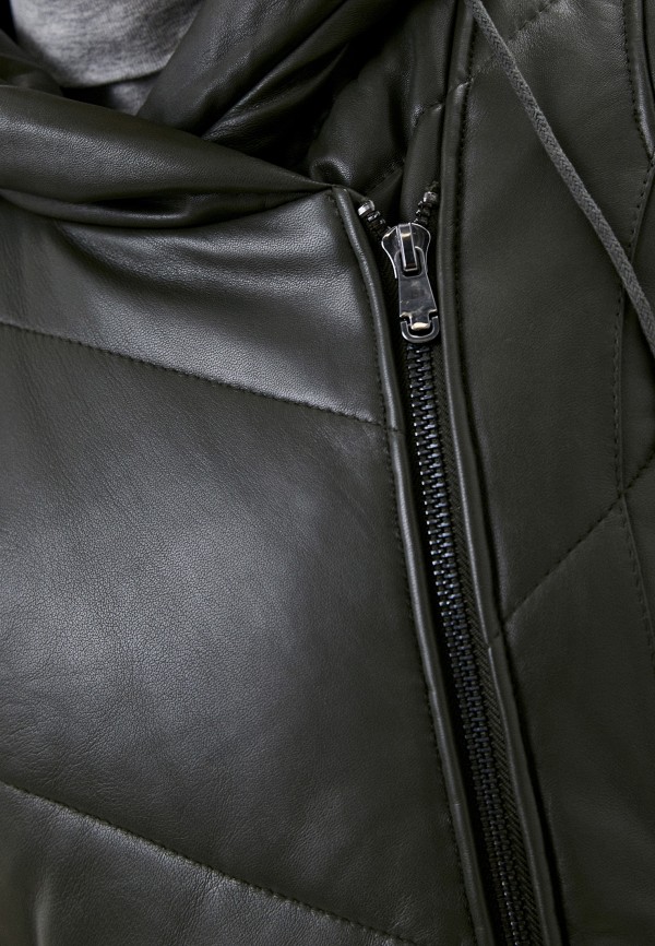 фото Куртка кожаная снежная королева