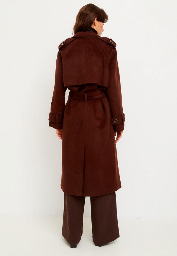 Пальто Droid&I цвет коричневый  Фото 3