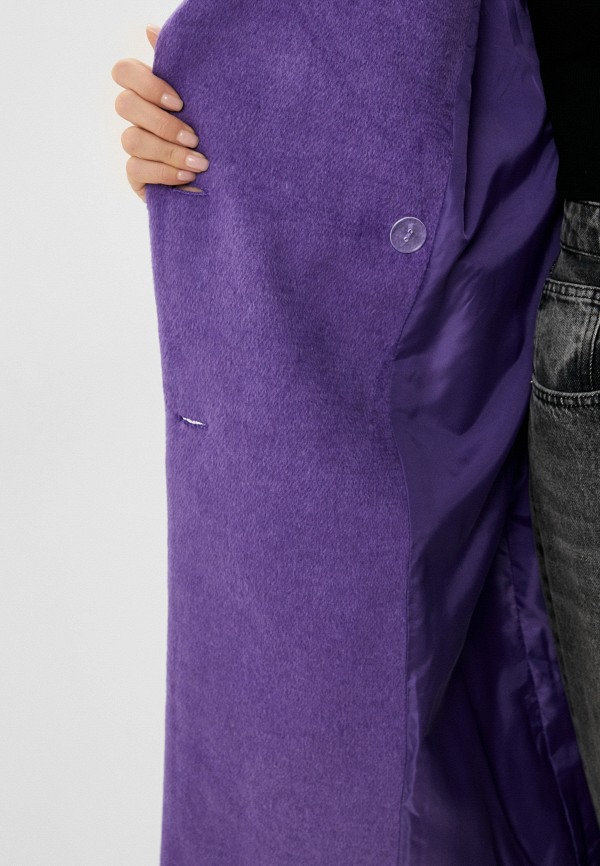 Пальто Befree цвет фиолетовый  Фото 4
