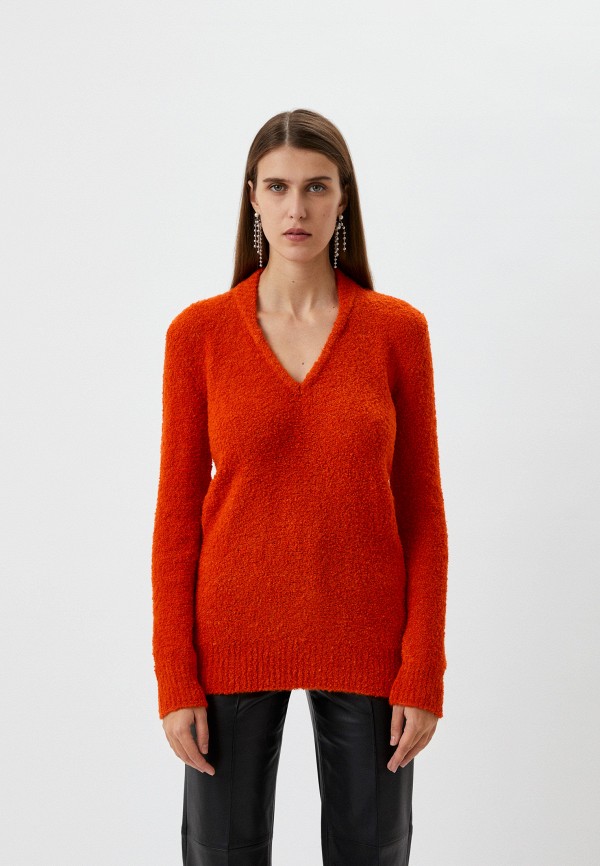 Пуловер Patrizia Pepe оранжевого цвета