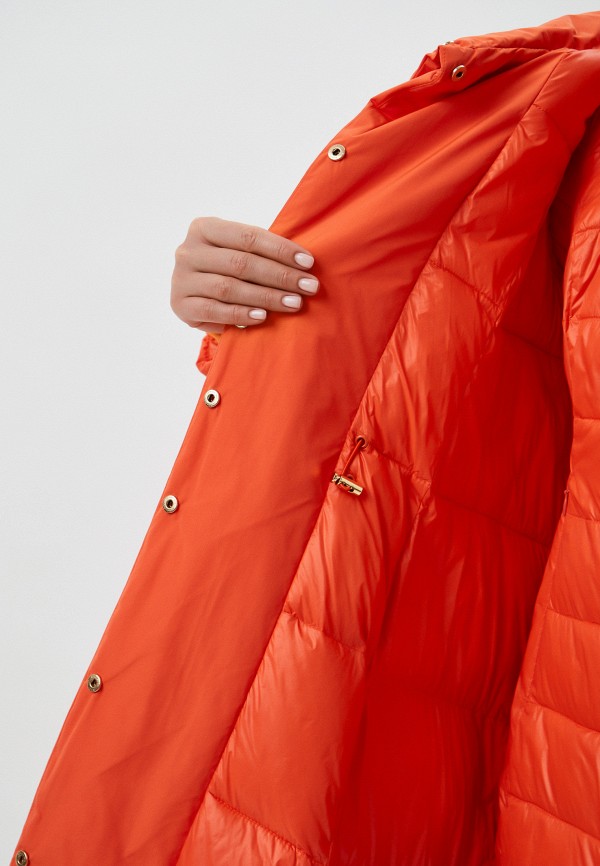 Куртка утепленная Patrizia Pepe цвет оранжевый  Фото 5
