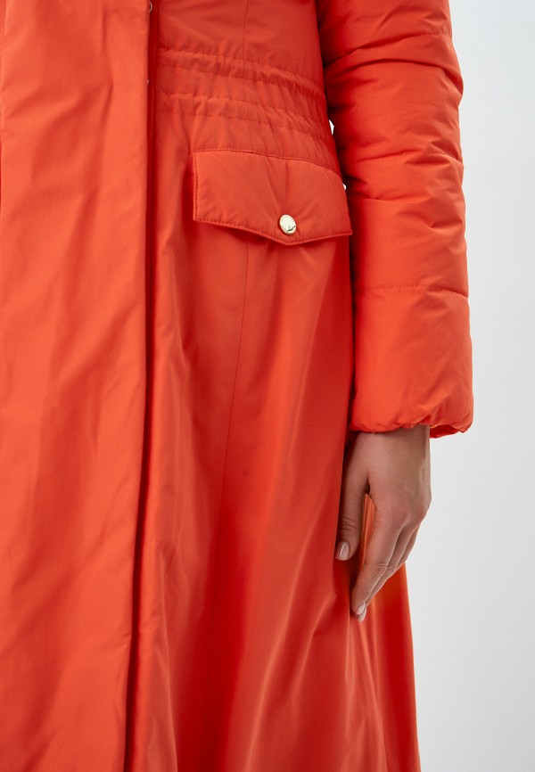 Куртка утепленная Patrizia Pepe цвет оранжевый  Фото 6