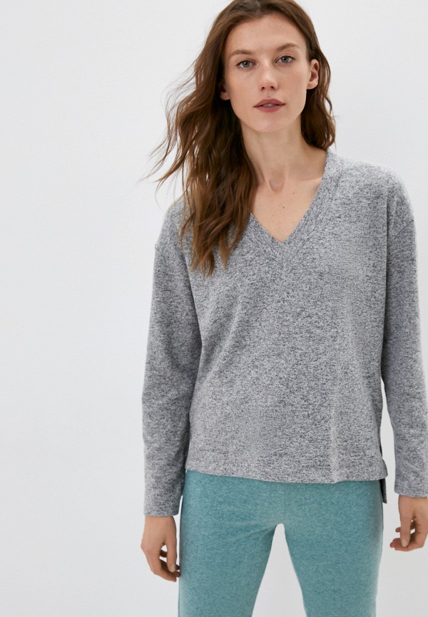 Пуловер DeFacto цвет серый 