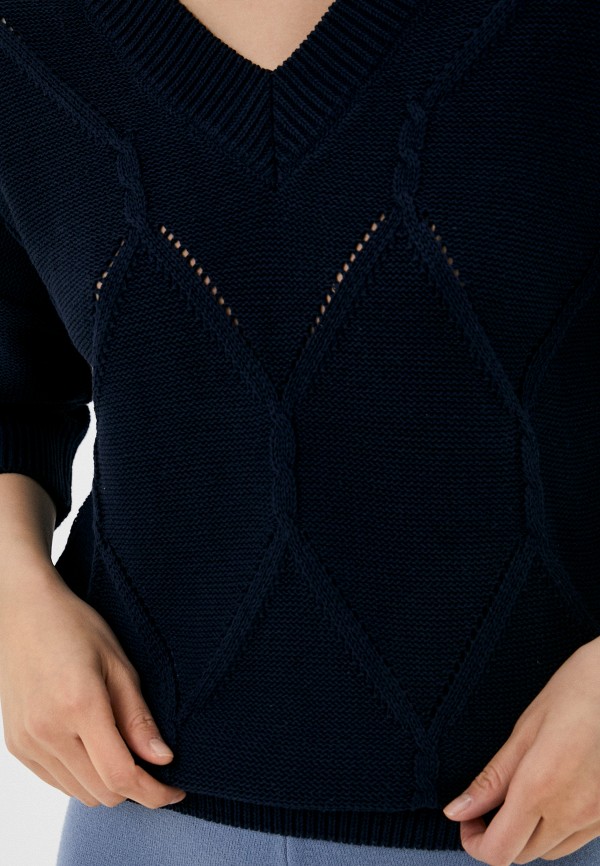 Пуловер Стим цвет синий  Фото 4