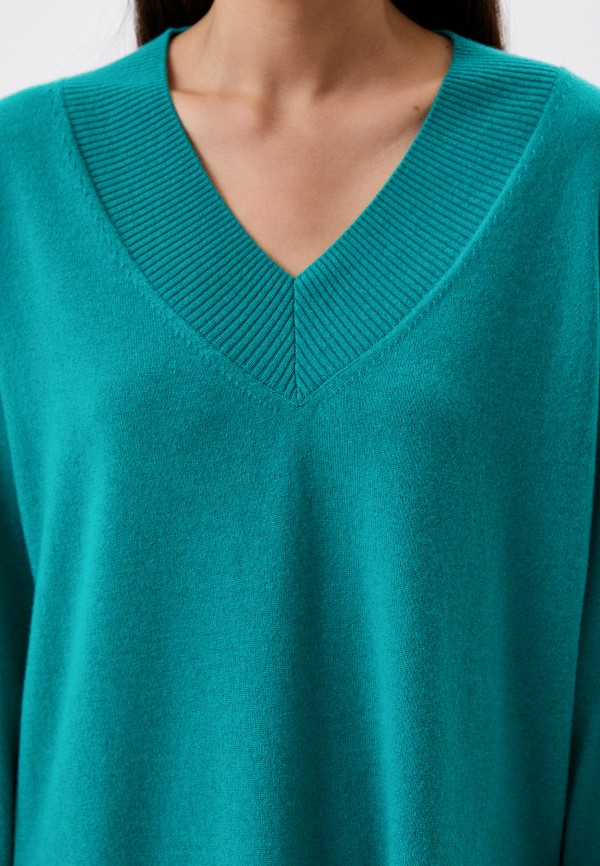 Пуловер Falconeri цвет бирюзовый  Фото 4