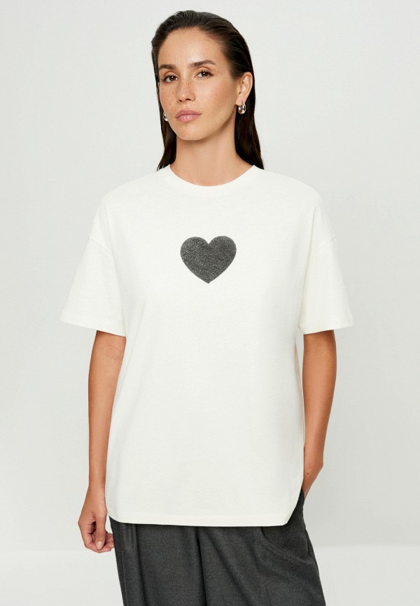 

Футболка Zarina, Белый, LIMITED COLLECTION