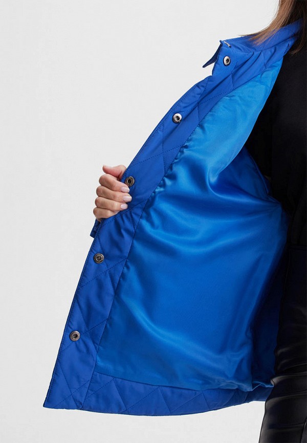 Куртка утепленная Barmariska цвет синий  Фото 8