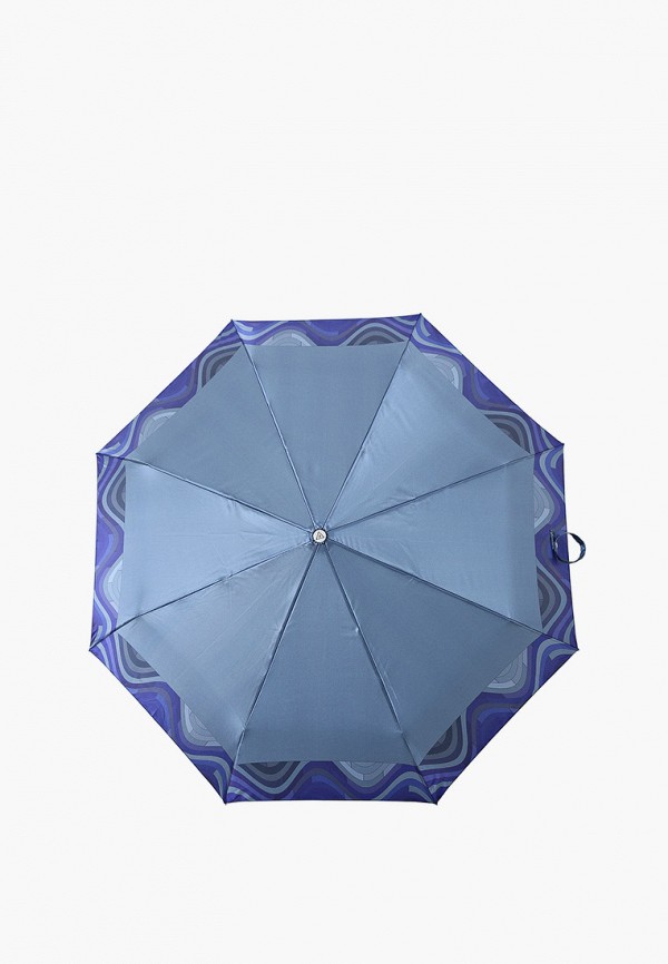 Зонт складной Fabretti синий  MP002XW0L2F8