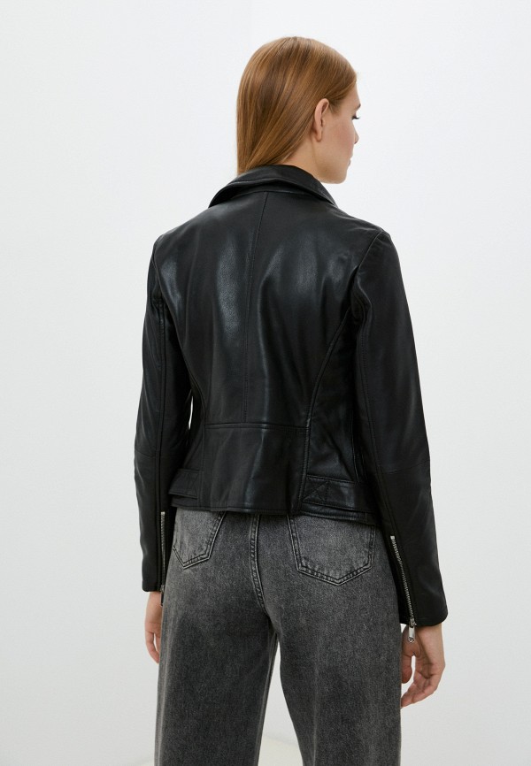 фото Куртка кожаная снежная королева