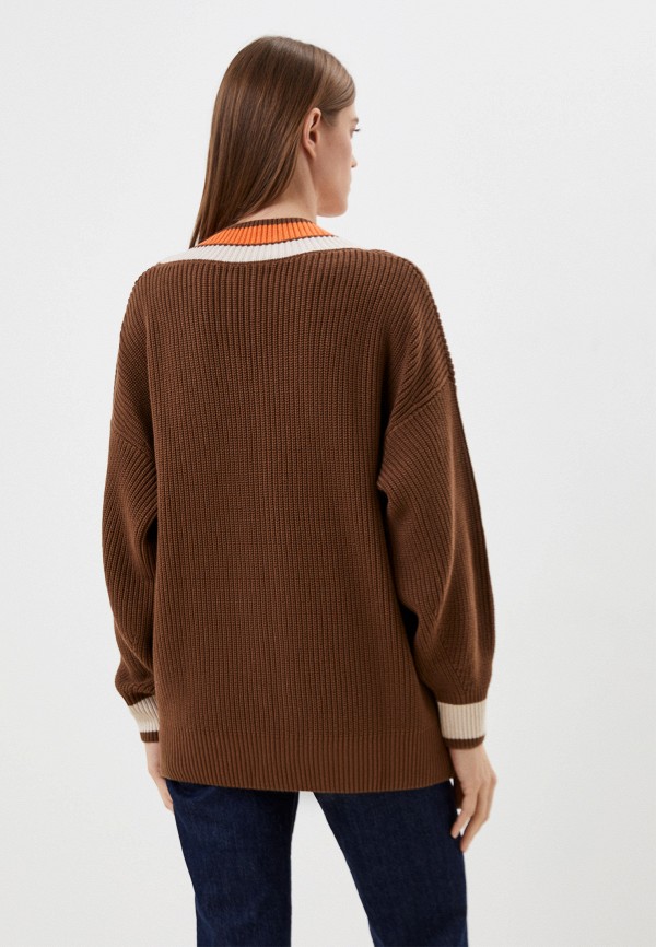 Пуловер Woollywoo цвет коричневый  Фото 3