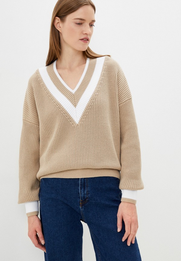 Пуловер Woollywoo цвет бежевый 