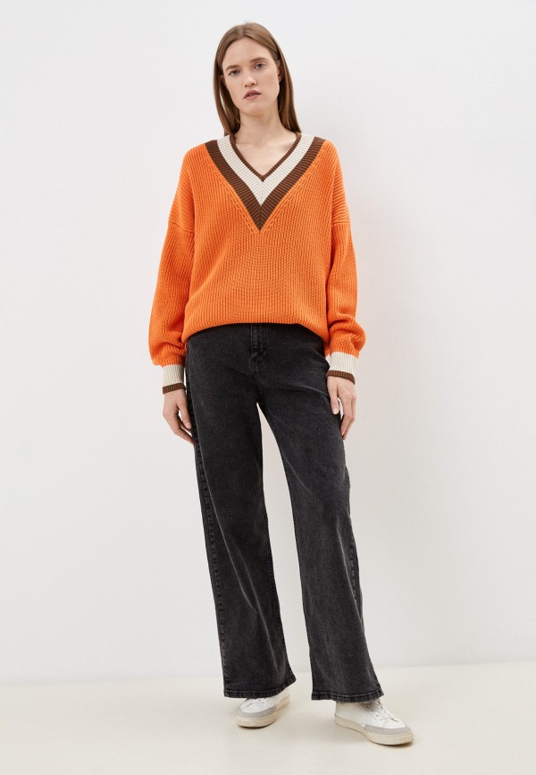 Пуловер Woollywoo цвет оранжевый  Фото 2