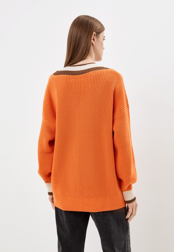 Пуловер Woollywoo цвет оранжевый  Фото 3