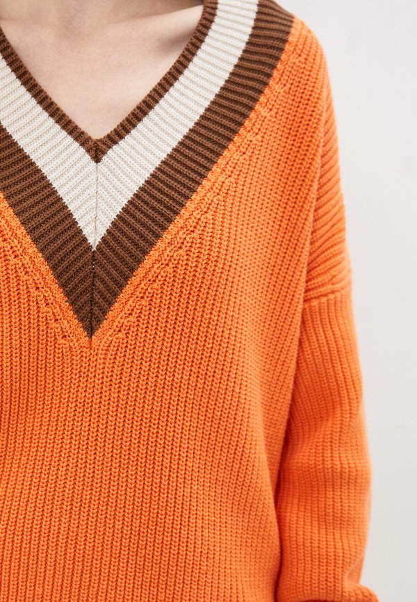 Пуловер Woollywoo цвет оранжевый  Фото 4