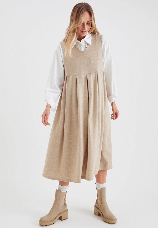 

Сарафан Unique Fabric, Бежевый
