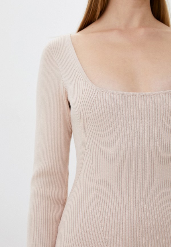 Платье Marchelas бежевый, размер 46, фото 4