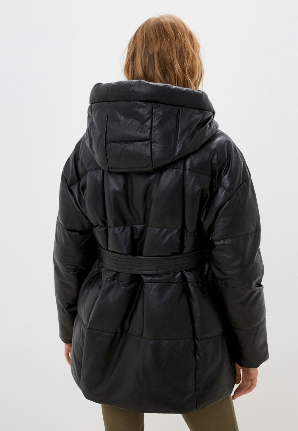 фото Куртка кожаная снежная королева