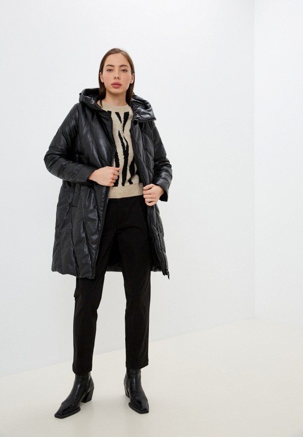 фото Куртка кожаная снежная королева