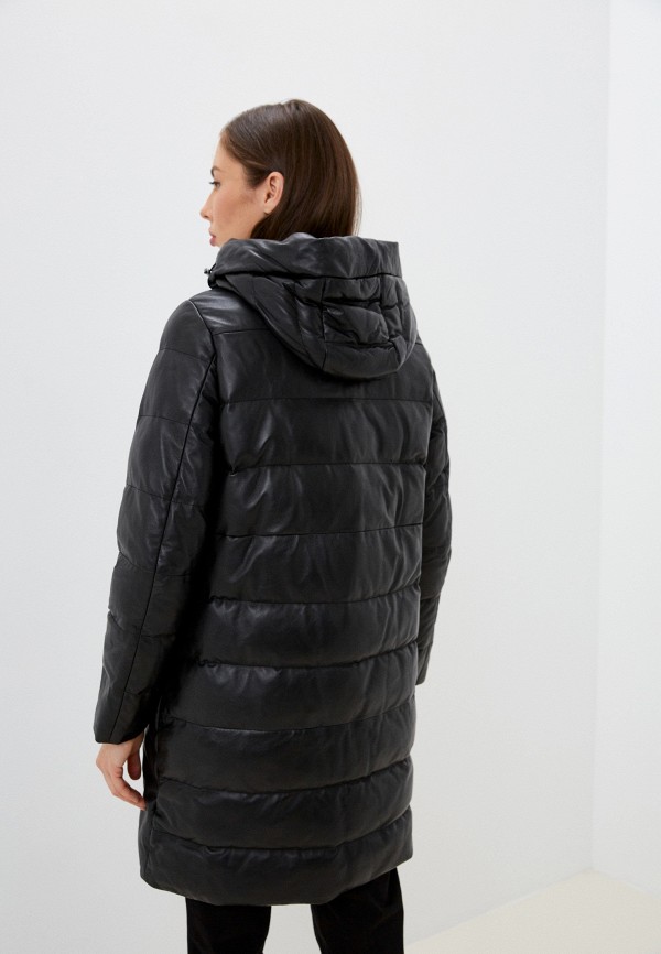 фото Куртка кожаная снежная королева