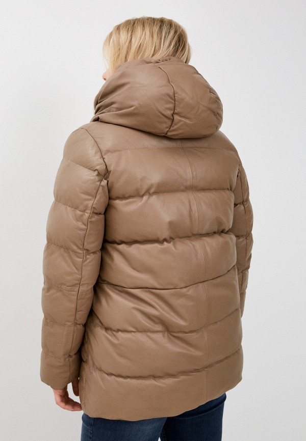 фото Куртка кожаная снежная королева