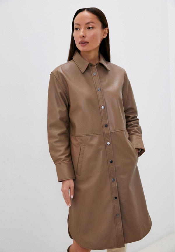 фото Куртка кожаная снежная королева