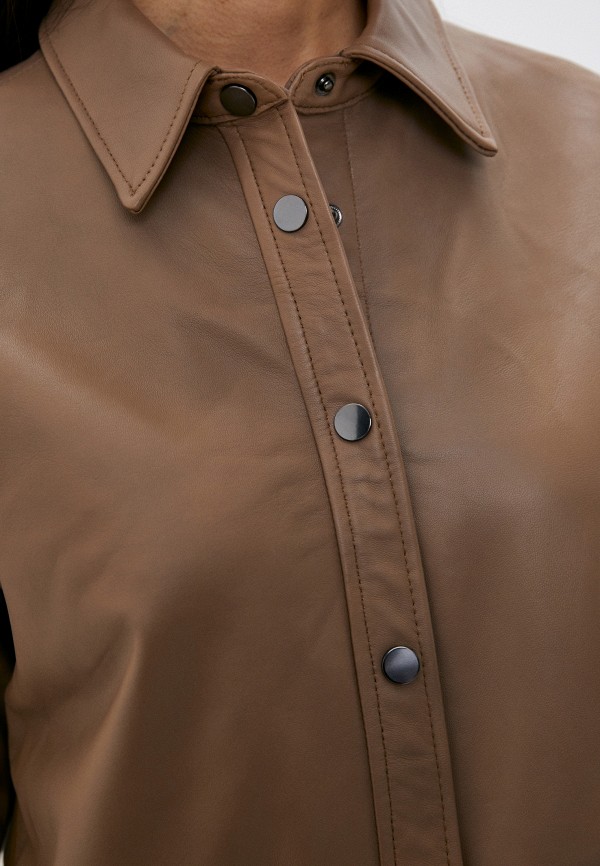 фото Куртка кожаная снежная королева