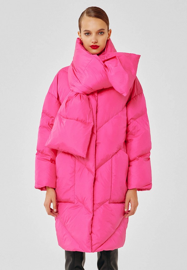 фото Куртка утепленная и шарф снежная королева