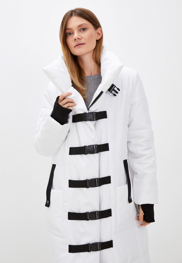 Куртка утепленная Malaeva цвет белый  Фото 2