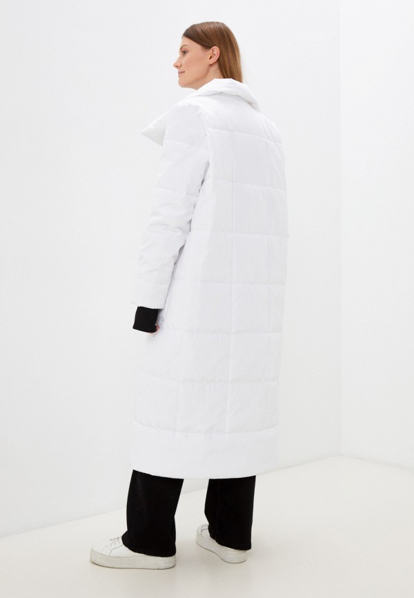 Куртка утепленная Malaeva цвет белый  Фото 3