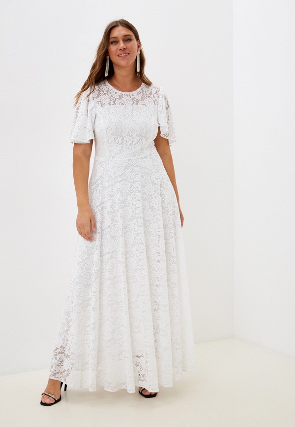 Платье Leya Khaim. Цвет: белый. Сезон: Осень-зима 2022/2023.