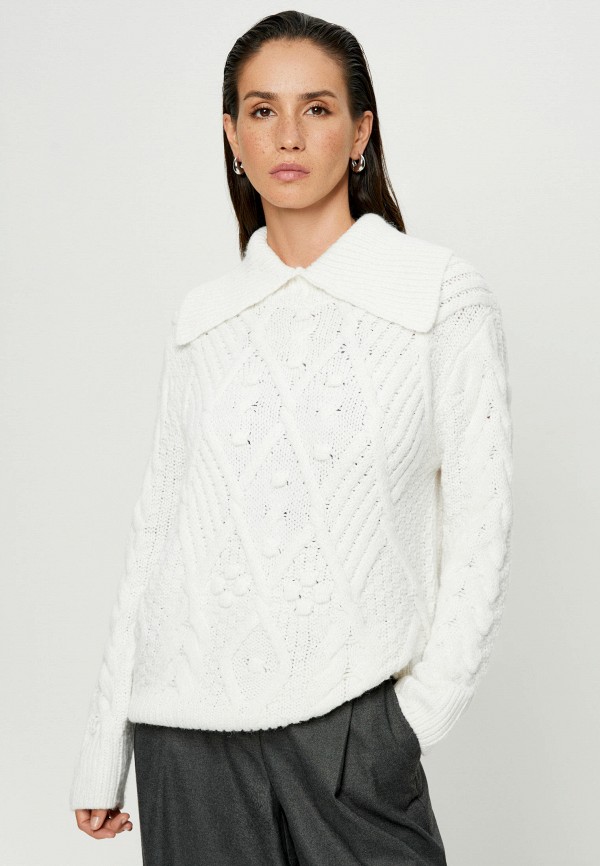 

Джемпер Zarina, Белый, LIMITED COLLECTION