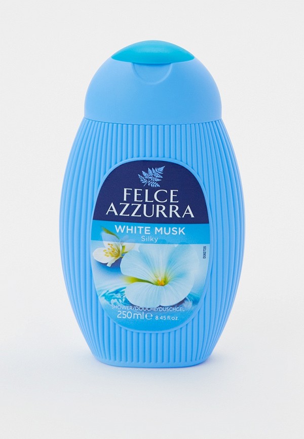 Гель для душа Felce Azzurra С насыщенным ароматом с цветочными нотами для чудесного ощущения чистоты, Белый мускус, 250 мл