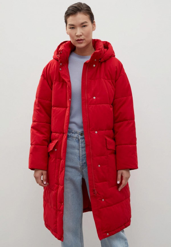 Куртка утепленная Finn Flare красного цвета