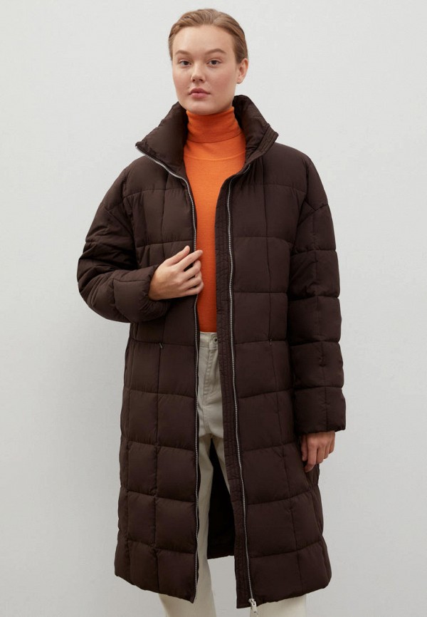 Куртка утепленная Finn Flare коричневый  MP002XW0LASF