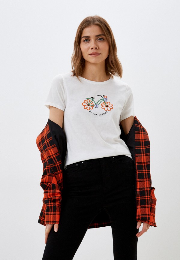 

Футболка Mavi, Белый, SHORT SLEEVE TOP