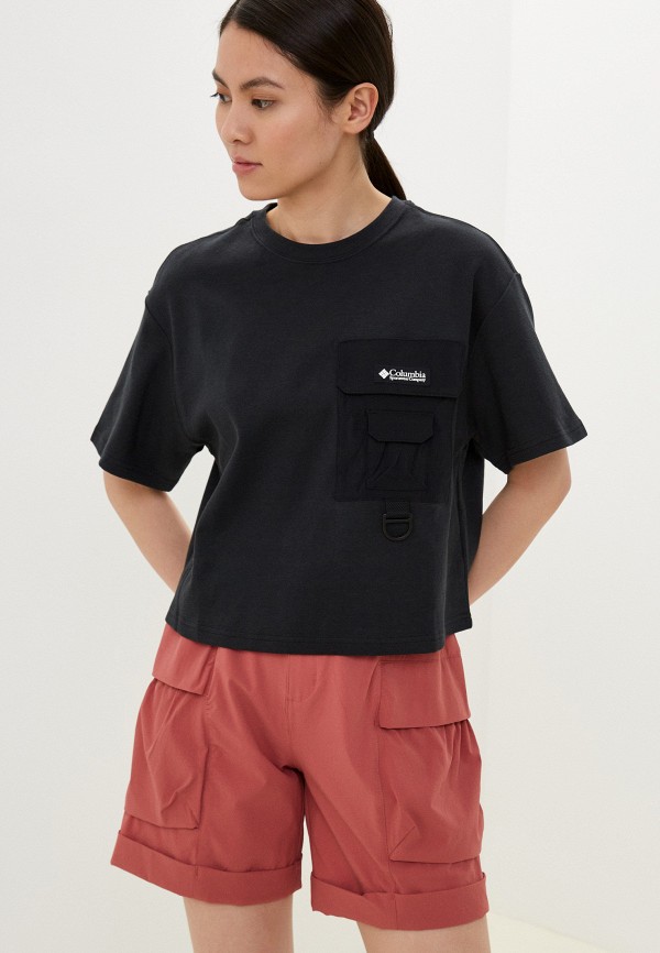 

Футболка спортивная Columbia, Черный, Field Creek™ Cropped