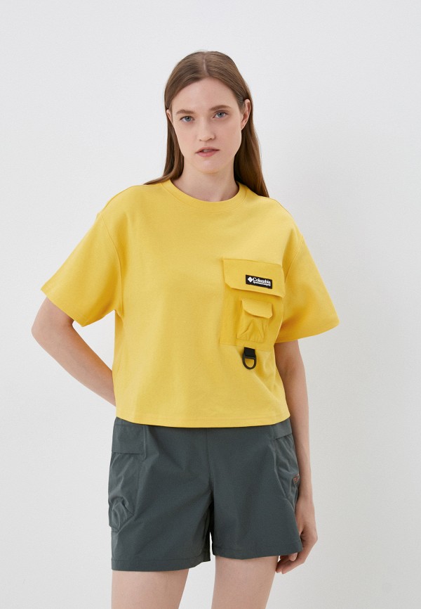 

Футболка Columbia, Желтый, Field Creek™ Cropped