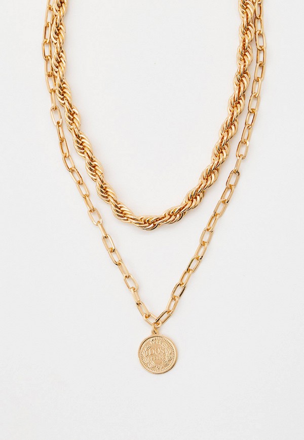 

Колье 2 шт. Bocciolo, Золотой, COIN
