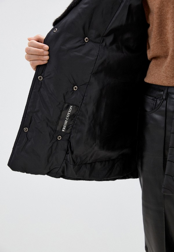 Куртка утепленная Fresh Cotton цвет черный  Фото 4