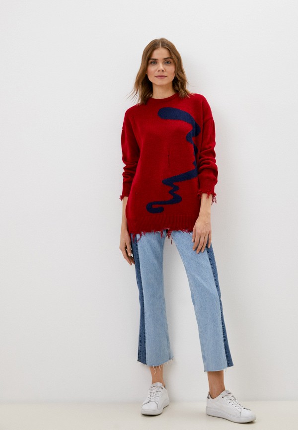 Джемпер Стим бордовый, размер 42, фото 2