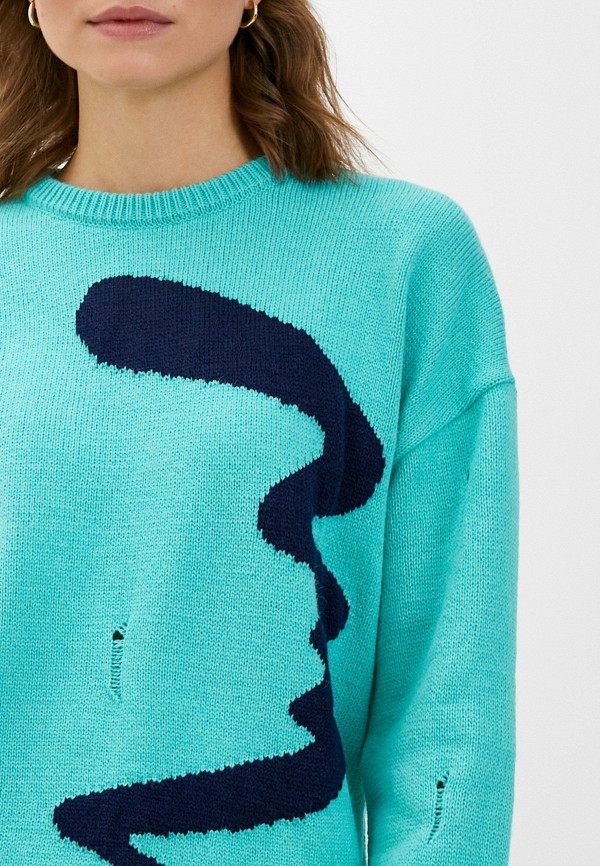 Джемпер Стим бирюзовый, размер 48, фото 4