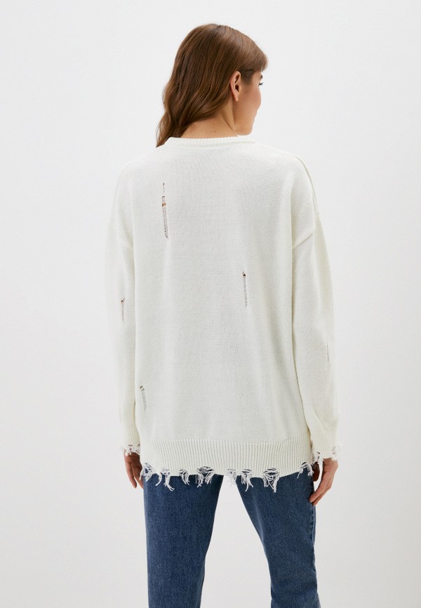 Джемпер Стим белый, размер 48, фото 3