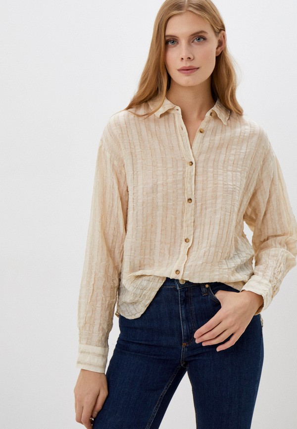 

Рубашка Mavi, Бежевый, LONG SLEEVE SHIRT