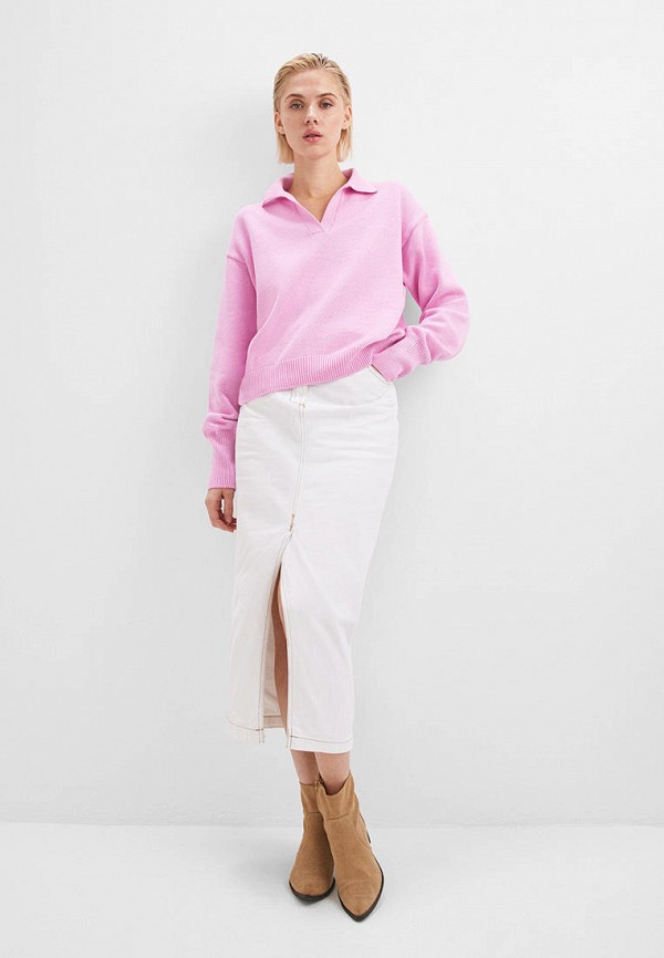 Пуловер Kivi Clothing цвет розовый  Фото 2