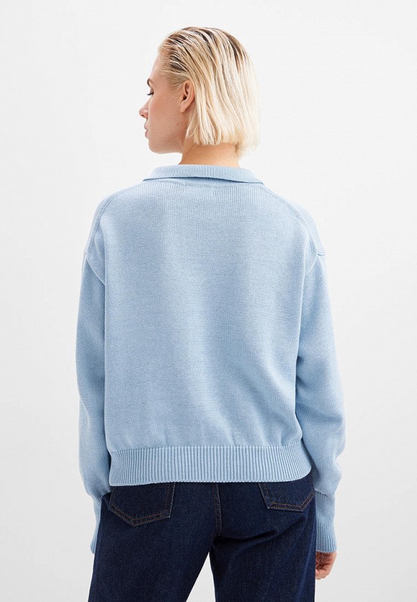 Пуловер Kivi Clothing цвет голубой  Фото 3