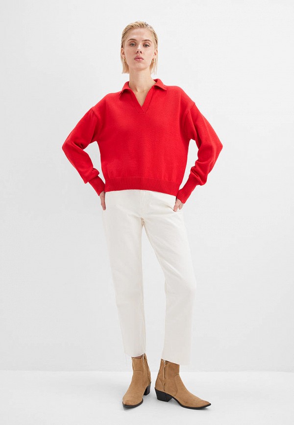 Пуловер Kivi Clothing цвет красный  Фото 2