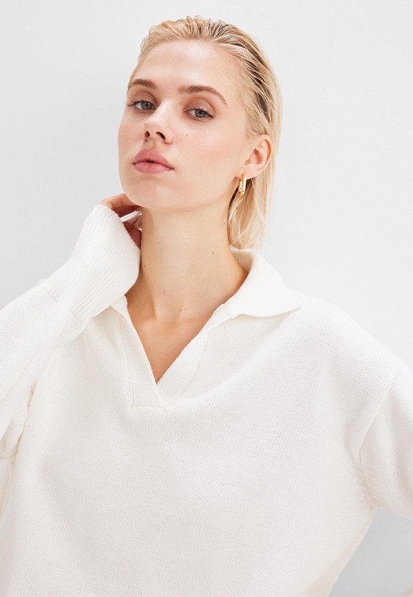 Пуловер Kivi Clothing цвет белый  Фото 4
